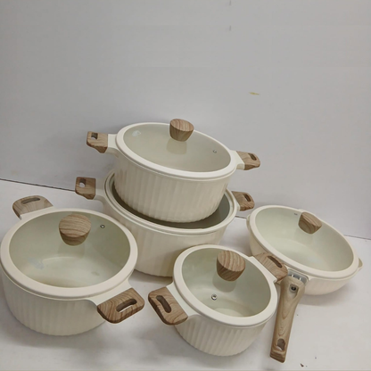 10PCS Uakeen Nonstick Cookware Set (VK 49)