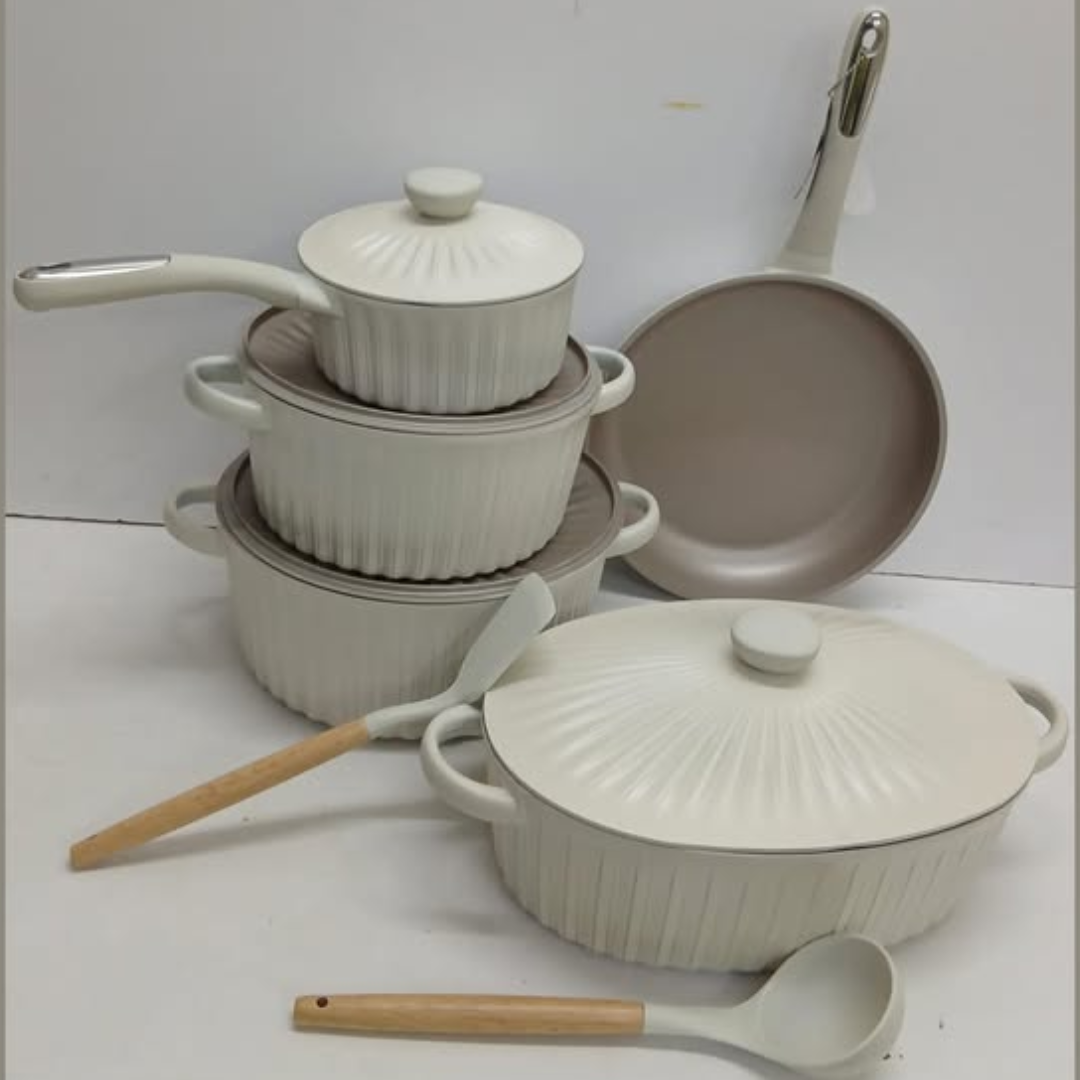 11PCS Uakeen Nonstick Cookware Set (VK 27)