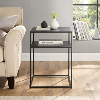 2-Tier Nordic Metallic Side Table