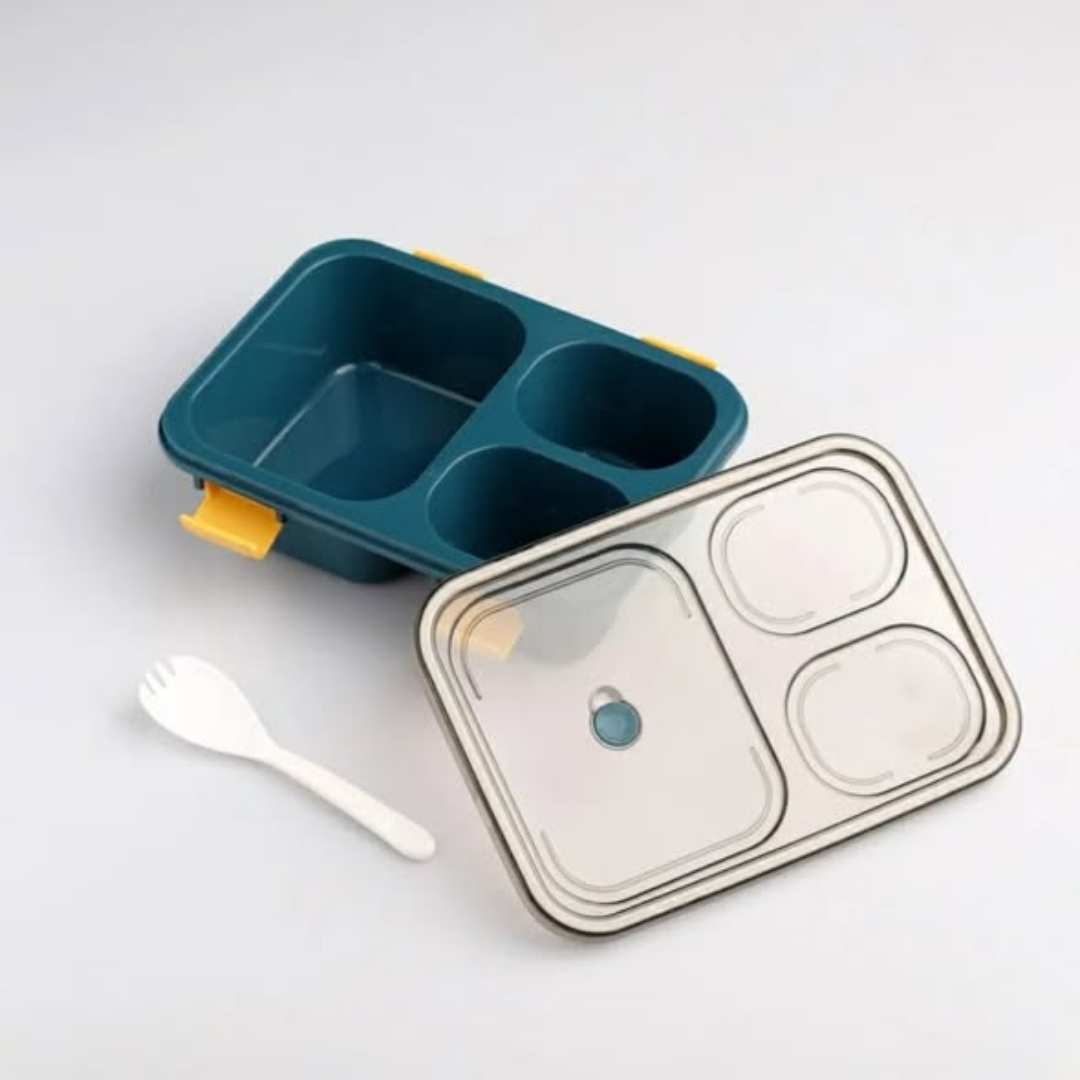 3-Grid Snack Box Organizer