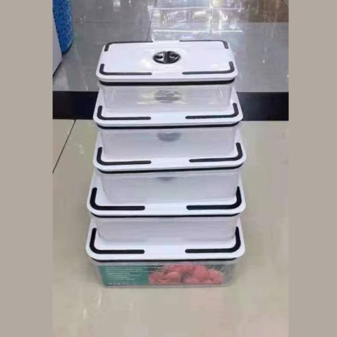 5-in-1 Fresh-Keeping Fridge Containers