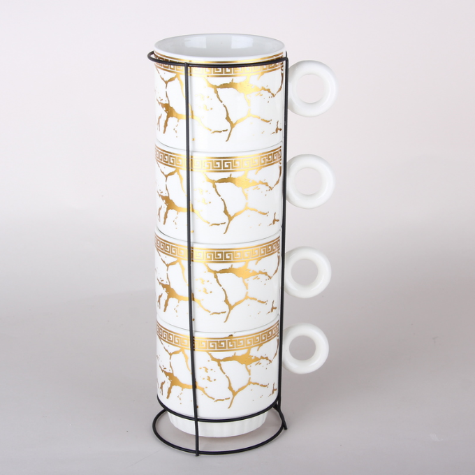 Ceramic Coffee Cup Set