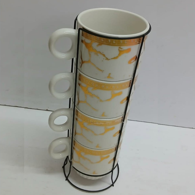 Ceramic Coffee Cup Set