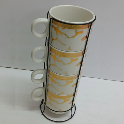Ceramic Coffee Cup Set