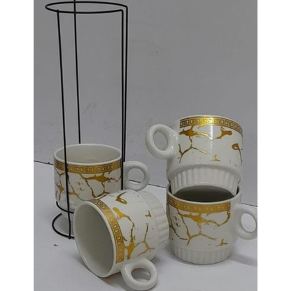 Ceramic Coffee Cup Set