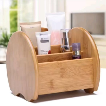 Classic Bamboo Desktop Organizer