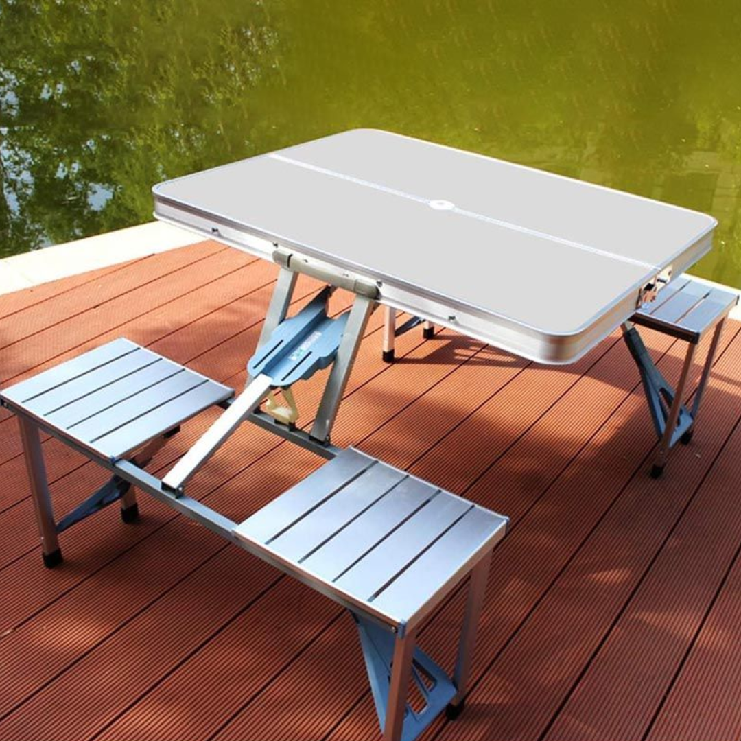 Foldable Table with Seats