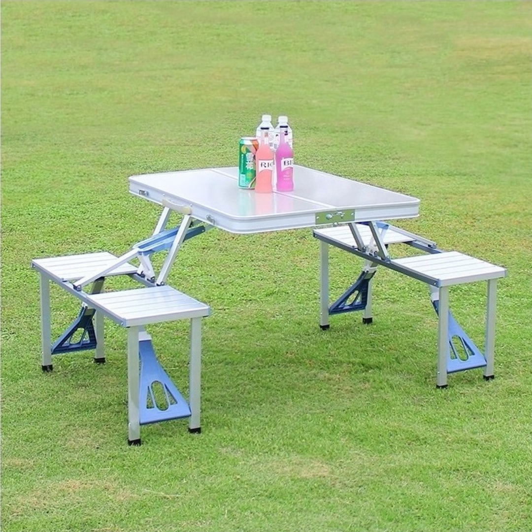 Foldable Table with Seats