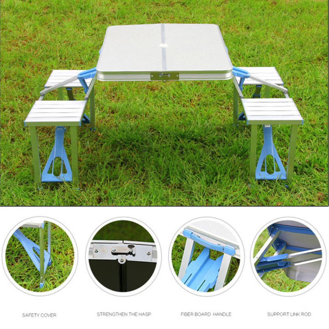 Foldable Table with Seats