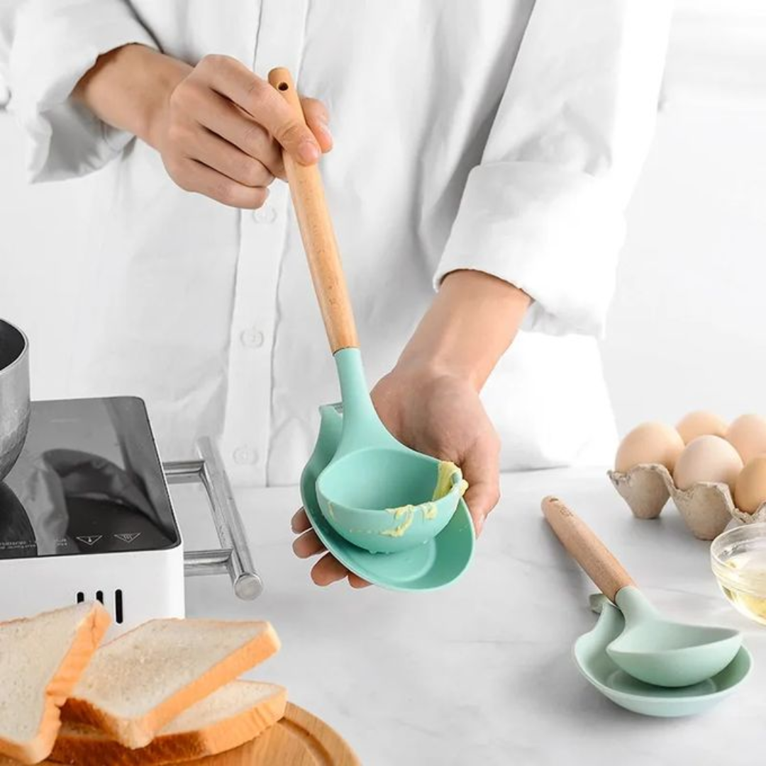 Heat-Resistant Silicone Spoon Rest