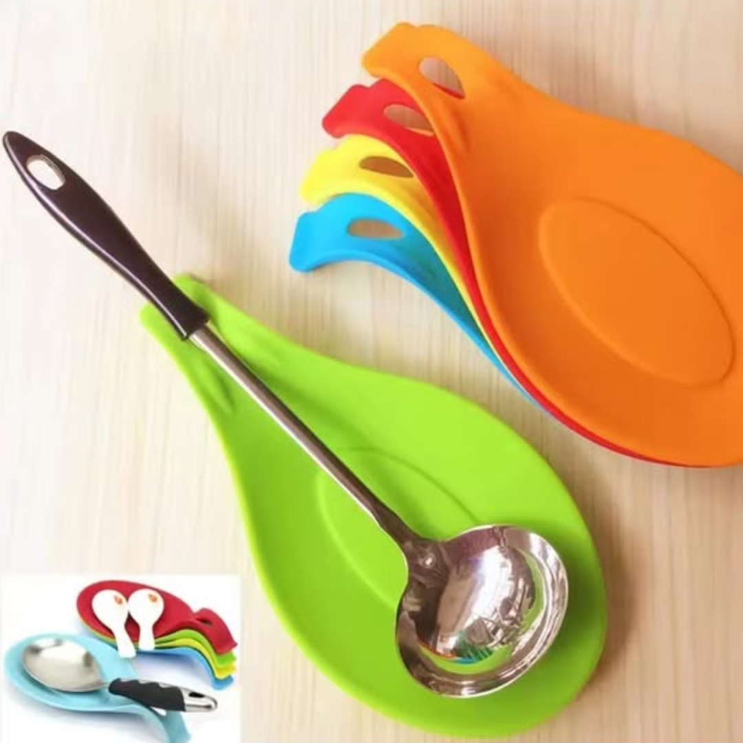 Heat-Resistant Silicone Spoon Rest