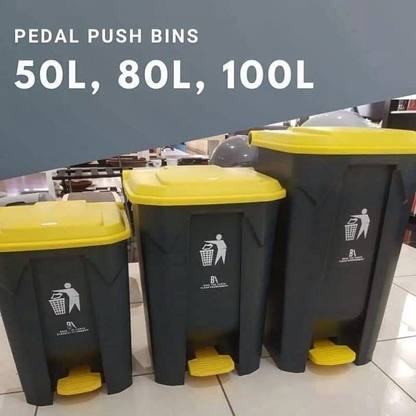 Heavy-duty extra large capacity dustbins