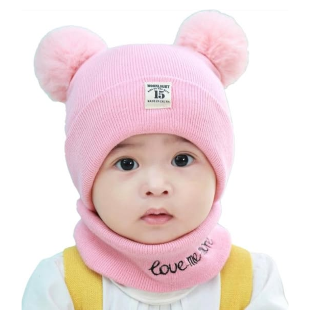 KIDS BEANIE AND SCARF SET