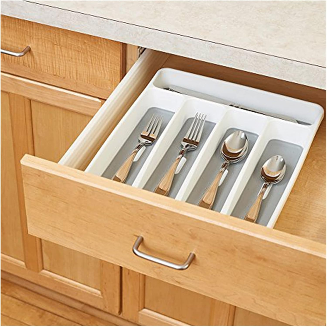 Plastic Non-Expandable Cutlery Drawer Organizer