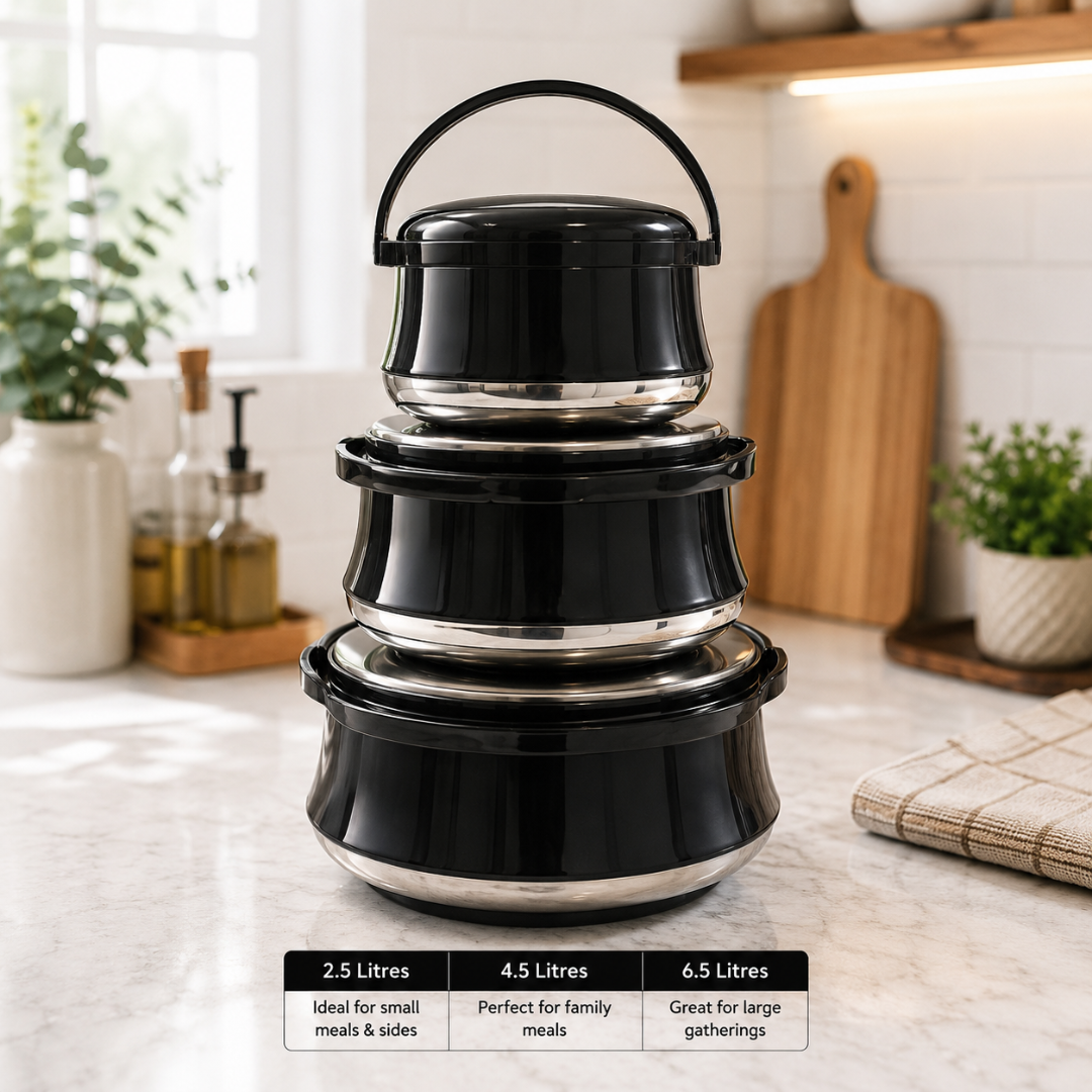 Royal 3-Piece Insulated Casserole Hotpots