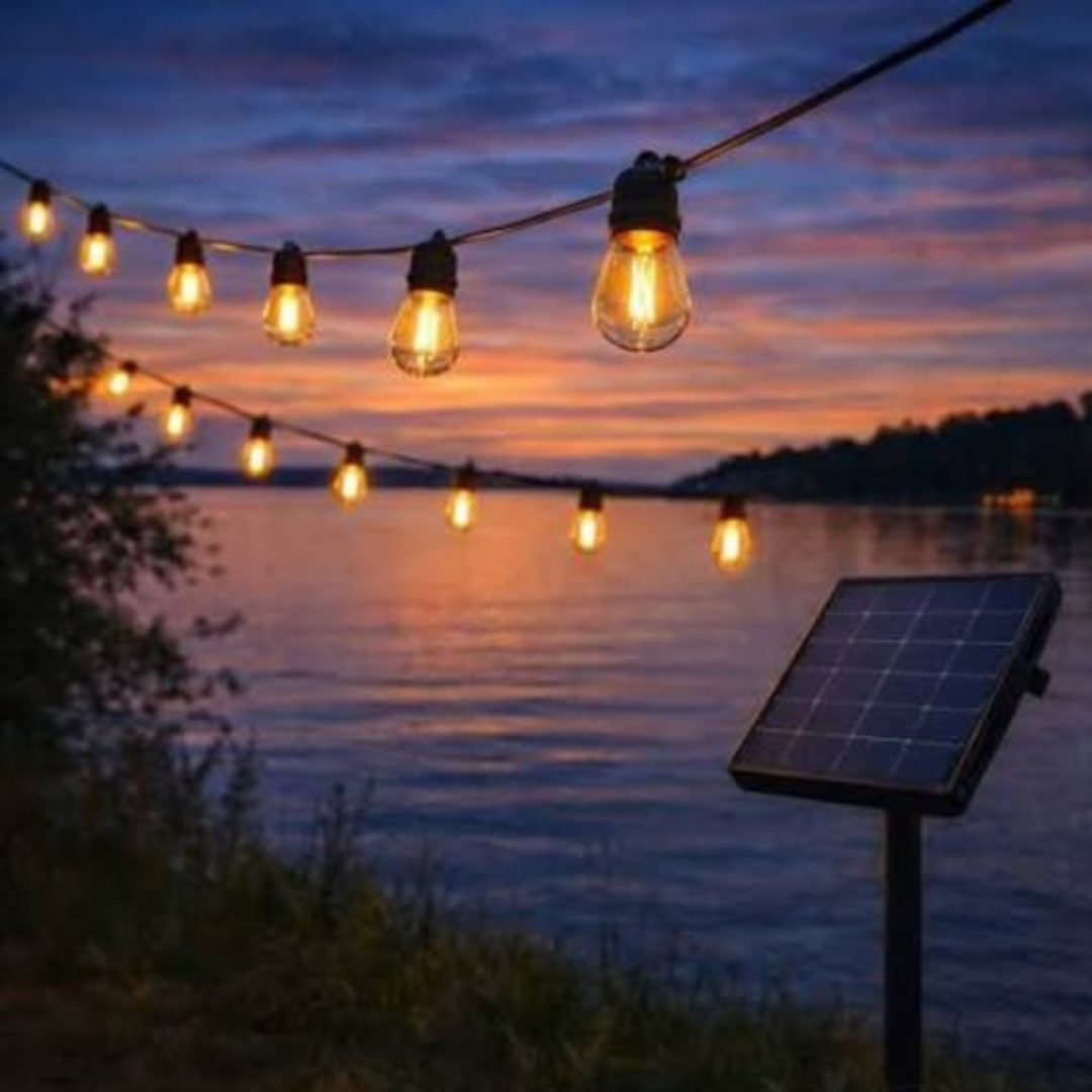 Solar String Lights 16M 20 Bulbs